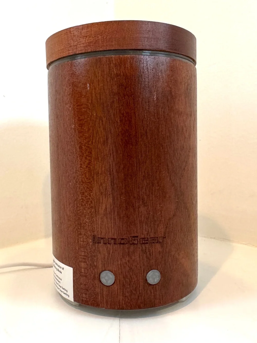 INNOGEAR Real Wood Essential Oil Diffuser